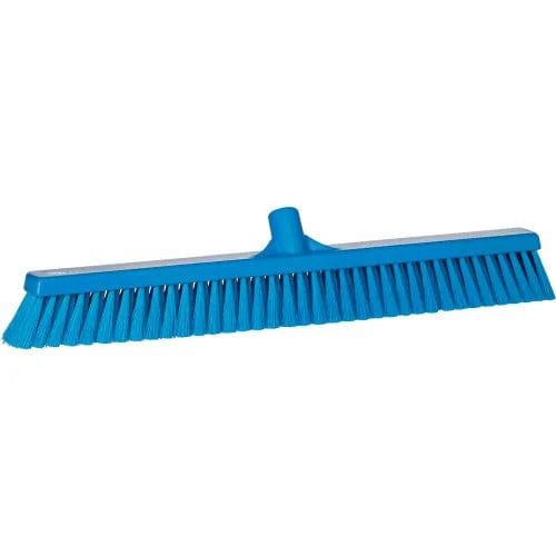 Centerline Dynamics Brush Heads 24" Small Particle Push Broom- Soft, Blue