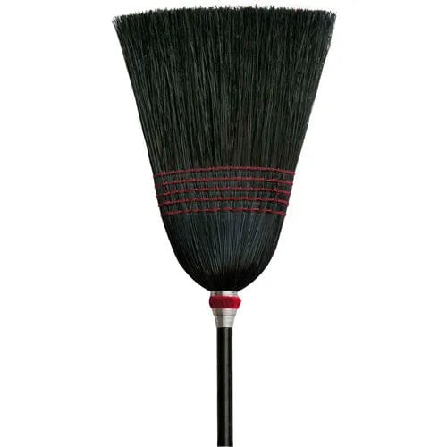 Centerline Dynamics Brush Heads Parlor 100% Black Corn Broom, 1 Broom 6102-6