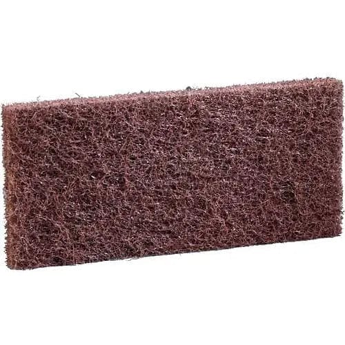 Centerline Dynamics Brushes, Sponges & Squeegees 3M Doodlebug™ Heavy Duty Scrubbing Pad , Brown, 20 Pads - 8541