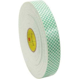 Centerline Dynamics Building & Construction Tape 3M™ Double Sided Natural Color Foam Tape 1" x 5 Yds 1/16" Thick