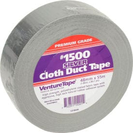 Centerline Dynamics Building & Construction Tape 3M™ Venture Tape #1500 General Purpose Cloth Duct Tape, 2 IN x 60 Yards, Silver