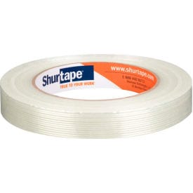 Centerline Dynamics Building & Construction Tape High Performance Reinforced Strapping Tape 3/4" x 60 Yds. 6.3 Mil White - Pkg Qty 48