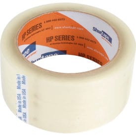 Centerline Dynamics Building & Construction Tape HP 400 Carton Sealing Tape 2" x 55 Yds. 2.5 Mil Clear - Pkg Qty 36