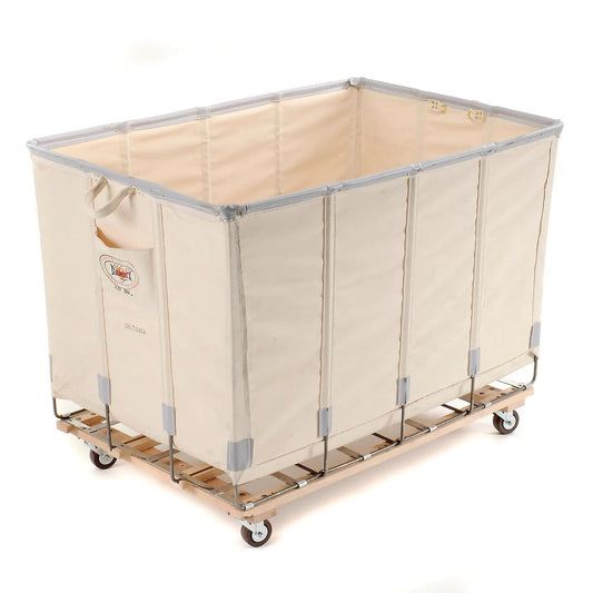 Centerline Dynamics Bulk Container & Tilt Trucks Dandux Canvas Basket Bulk Truck 12 Bushel - White