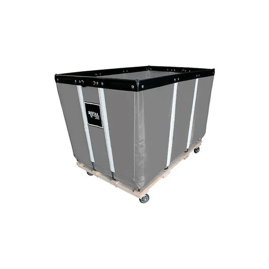 Centerline Dynamics Bulk Container & Tilt Trucks Gray 12 BU-Standard-Duty Basket Truck - Vinyl Liner - 4 Swivel Casters