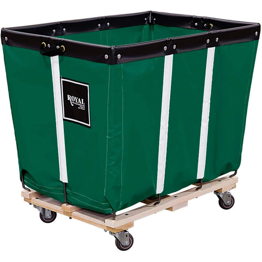 Centerline Dynamics Bulk Container & Tilt Trucks Green Perm Liner Truck, 10 Bu, Vinyl, Wood Base, 2 Rg/2 Sw