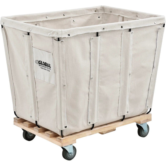 Centerline Dynamics Bulk Container & Tilt Trucks KD, 12 Bushel, Canvas Basket Bulk Truck