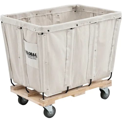 Centerline Dynamics Bulk Container & Tilt Trucks KD, 8 Bushel, Canvas Basket Bulk Truck