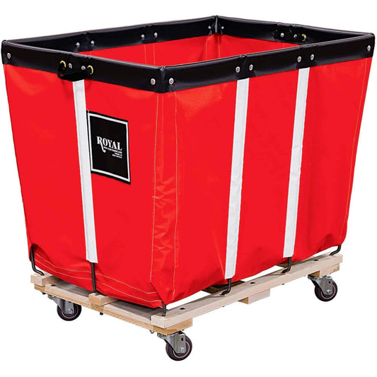 Centerline Dynamics Bulk Container & Tilt Trucks Red Perm Liner Truck, 10 Bu, Vinyl, Wood Base, 2 Rg/2 Sw