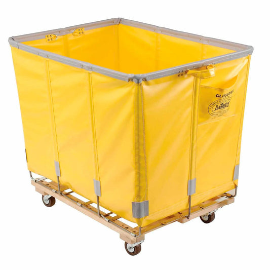 Centerline Dynamics Bulk Container & Tilt Trucks Yellow Vinyl Basket Bulk Truck 16 Bushel