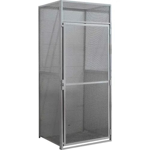 Centerline Dynamics Bulk Storage Lockers Bsl Hallowell Bulk Storage (BSL) Locker, 36"W x 36"D x 90"H, 725 Dark Gray, Single Tier, Starter Unit, Unassembled