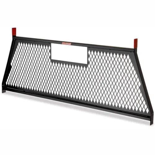 Centerline Dynamics Cab Protector Weather Guard PROTECT-A-RAIL® Truck Cab Protector, Black 71-1/2"L x 27-1/2"H - 1906-5-02