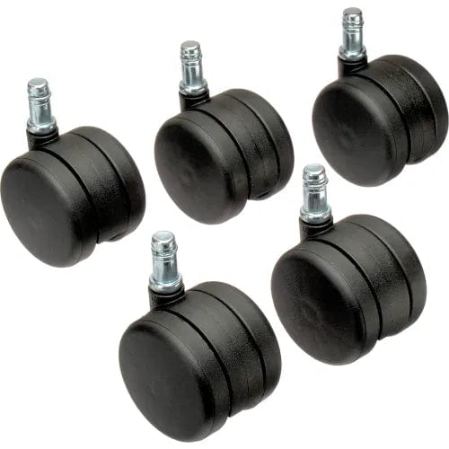 Centerline Dynamics Chair Parts & Accessories 60mm Casters, 5 Per Set