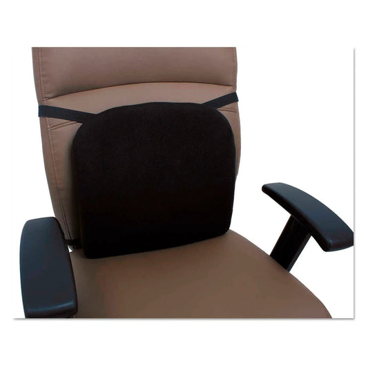 Centerline Dynamics Chair Parts & Accessories Cooling Gel Memory Foam Backrest - 14-1/8" x 14-1/8" x 2-3/4" - Black