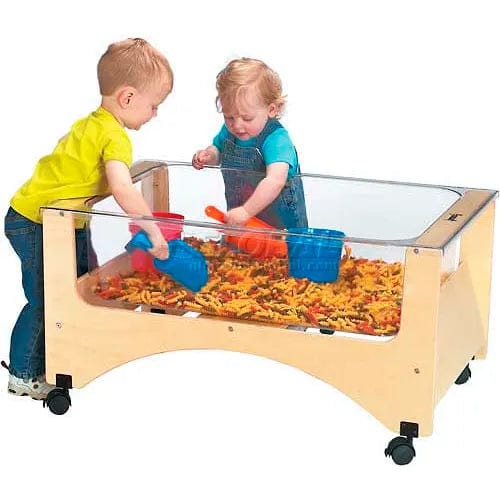 Centerline Dynamics Childcare & Nursery See-Thru Sensory Table - Toddler Height