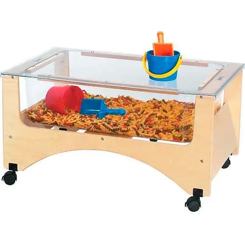 Centerline Dynamics Childcare & Nursery See-Thru Sensory Table - Toddler Height