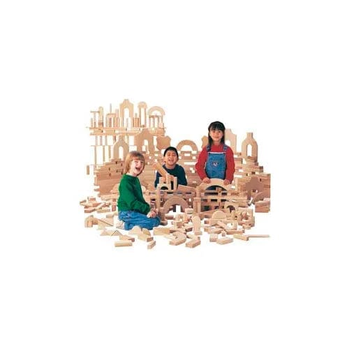 Centerline Dynamics Childcare & Nursery Unit Blocks, Individual Set - 45 Pieces, 14 Shapes