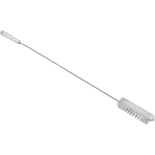 Centerline Dynamics Cleaning Brushes 2.0" Tube Brush w/ 3' Flex Handle- Medium, White