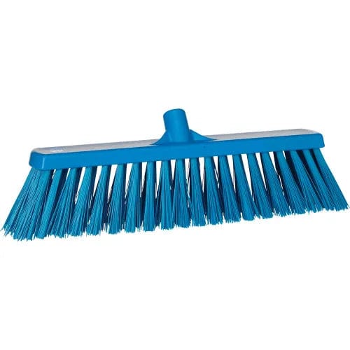 Centerline Dynamics Cleaning Brushes 20" Push Broom- Extra Stiff, Blue