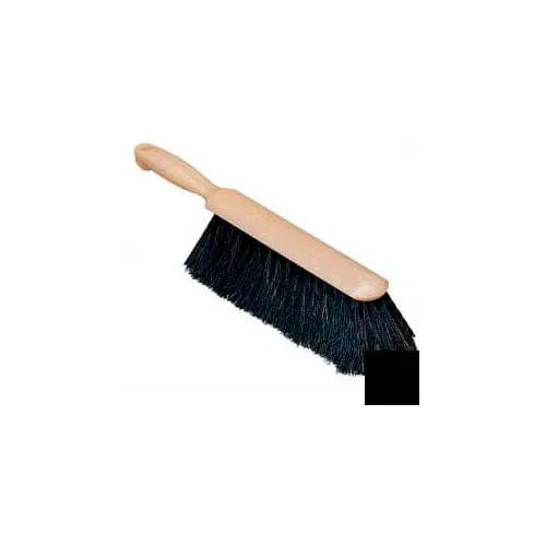 Centerline Dynamics Cleaning Brushes Counter Brush With Horsehair Blend Bristles 8", Black - 3622503 - Pkg Qty 12