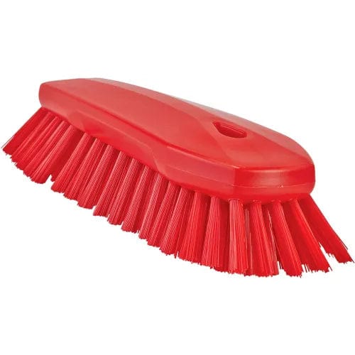 Centerline Dynamics Cleaning Brushes Extra-Large Hand Brush- Extra Stiff, Red