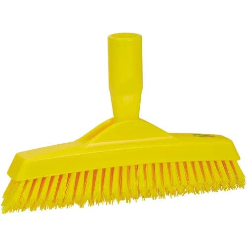 Centerline Dynamics Cleaning Brushes Grout Brush- Extra Stiff, Yellow
