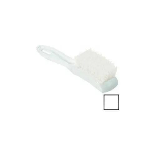 Centerline Dynamics Cleaning Brushes Multi Purpose Hand Scrub Brush w/Poly Bristles 7-1/4", White - Pkg Qty 6