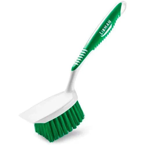 Centerline Dynamics Cleaning Brushes Short Handle Utility Brush - White - 54 - Pkg Qty 6