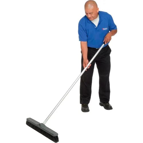 Centerline Dynamics Cleaning Tool Accessories Rubbermaid® Aluminum Broom Handle With Plastic Threaded End - Pkg Qty 12