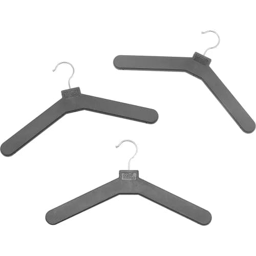 Centerline Dynamics Coat Racks & Stand 24" Garment Wall Rack Includes 6 Hangers - Silver