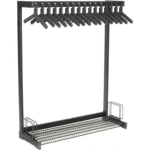 Centerline Dynamics Coat Racks & Stand 48"W Floor Rack With 16 Hangers