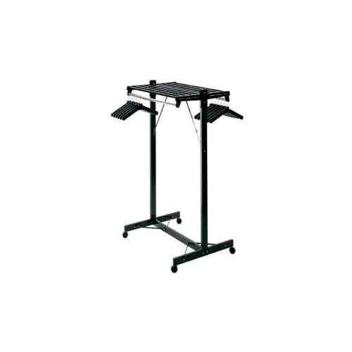 Centerline Dynamics Coat Racks & Stand 60"W Double Sided Freestanding Coat Rack with Casters, Black