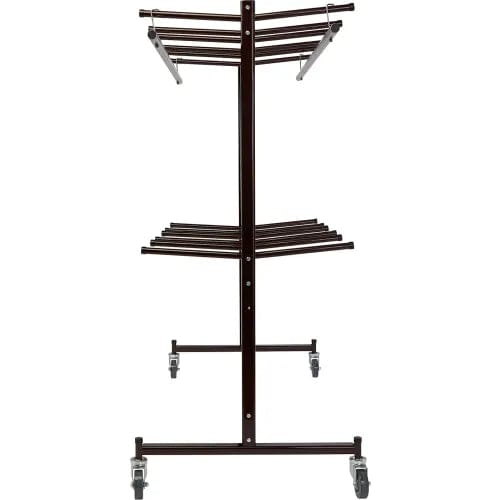 Centerline Dynamics Coat Racks & Stand Double-Tier Hanging Chair/Coat Truck, Holds 84 Chairs or 60-70 Coats