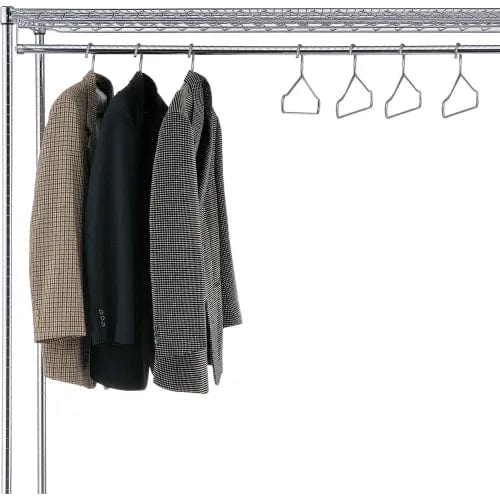 Centerline Dynamics Coat Racks & Stand Free Standing Clothes Rack - 2 Shelf - 60"W x 24"D x 63"H