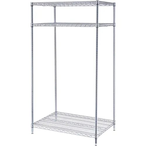 Centerline Dynamics Coat Racks & Stand Free Standing Clothes Rack - 3 Shelf - 36"W x 24"D x 74"H