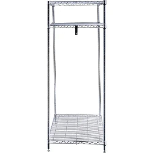 Centerline Dynamics Coat Racks & Stand Free Standing Clothes Rack - 3 Shelf - 36"W x 24"D x 74"H