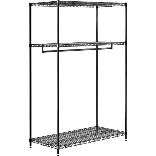 Centerline Dynamics Coat Racks & Stand Free Standing Clothes Rack - 3-Shelf - 48"W x 24"D x 74"H