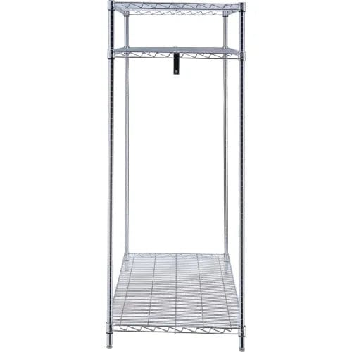 Centerline Dynamics Coat Racks & Stand Free Standing Clothes Rack - 3-Shelf - 48"W x 24"D x 74"H