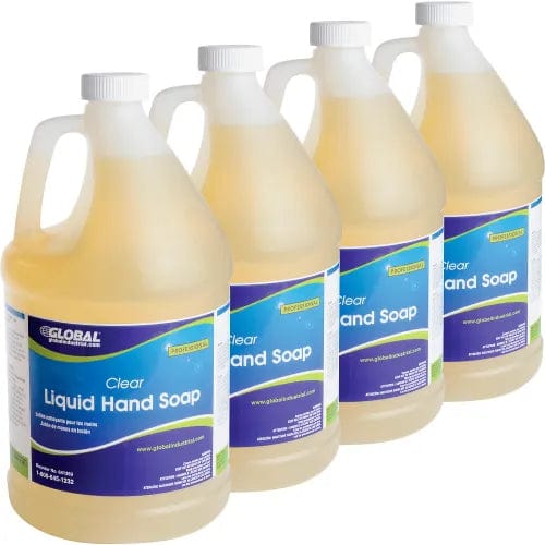 Centerline Dynamics Consumable & Disposable Liquid Hand Soap, Clear - Case Of Four 1 Gallon Bottles