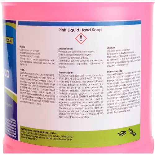 Centerline Dynamics Consumable & Disposable Liquid Hand Soap, Pink - Case Of Four 1 Gallon Bottles