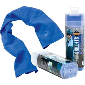 Centerline Dynamics Cooling Towel Ergodyne® One Size Blue Chill-Its®  Cooling Towel