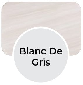 Centerline Dynamics CorpDesign Furniture Blanc De Gris CorpDesign 4 Door Credenza w/ Floating Glass Tops (#P-110-BDG)