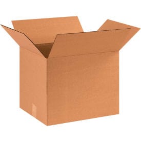 Centerline Dynamics Corrugated Box Cardboard Corrugated Boxes, 16"L x 13"W x 13"H, Kraft - Pkg Qty 25