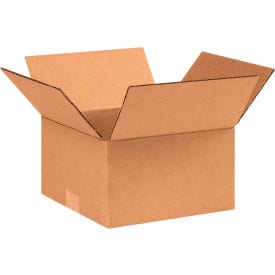 Centerline Dynamics Corrugated Box Cardboard Corrugated Boxes, 9"L x 9"W x 5"H, Kraft - Pkg Qty 25