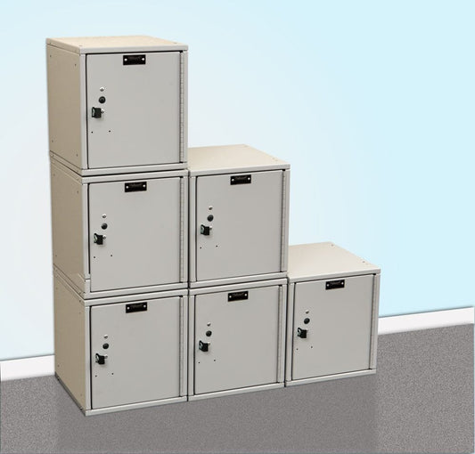 Centerline Dynamics Cubix Lockers Hallowell Cubix Modular Locker w/Solid Door 12"W x 12"D x 12"H Single Tier 1-Wide