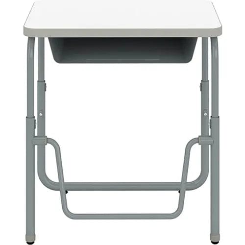 Centerline Dynamics Desks & Workstations AlphaBetter 2.0 Height Adjustable Desk, Book Box, Pendulum Bar 22"-30"H, Dry Erase