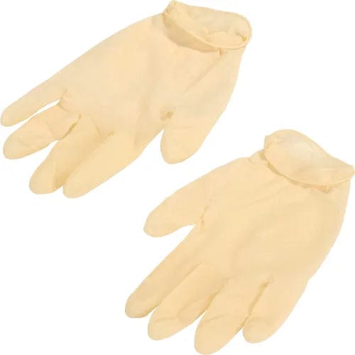 Centerline Dynamics Disposable Gloves Disposable Latex Gloves, Powder-Free, Small, Natural, 4 Mil, 1000/Case