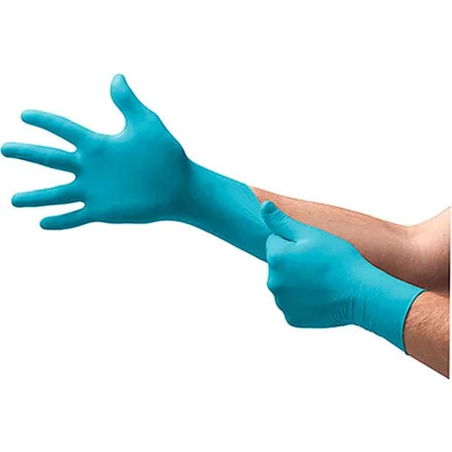 Centerline Dynamics Disposable Gloves Industrial Disposable Gloves, Powder-Free, Blue, S, 1000/Case