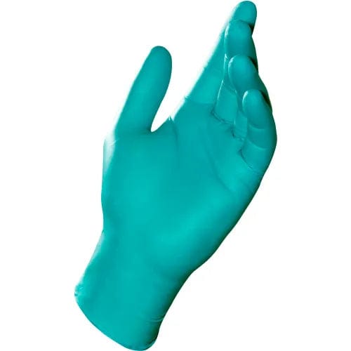 Centerline Dynamics Disposable Gloves Solo Green 977 Industrial Grade Disposable Nitrile Gloves, Powder-Free, 1000/Case, Size 9
