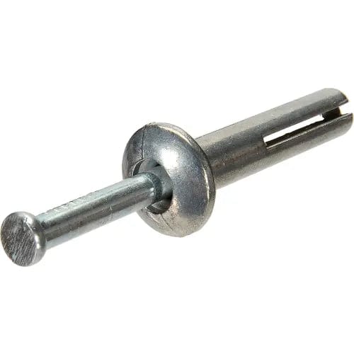 Centerline Dynamics Drive Anchors Hammer Drive Anchor, Mushroom Head, Alloy Steel, Zinc, Pkg of 100